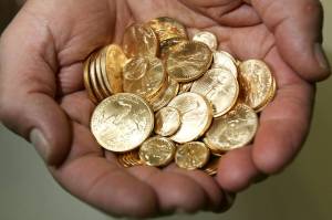 gold coins