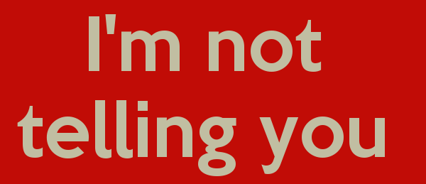 i'm not telling cropped