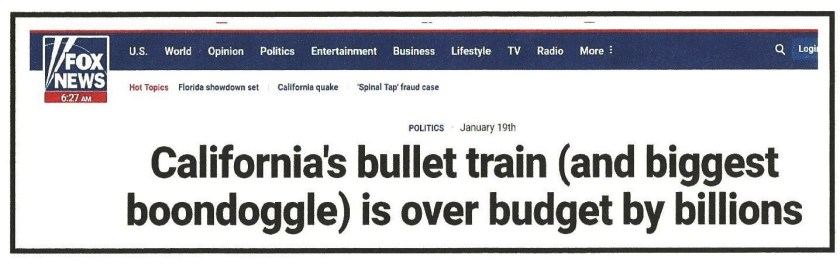 Boondoggle headline