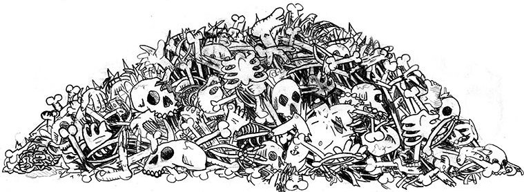 pile of skeletons cropped