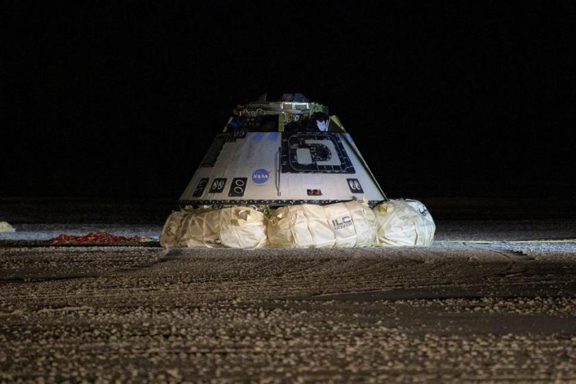 starliner landed in new mexico