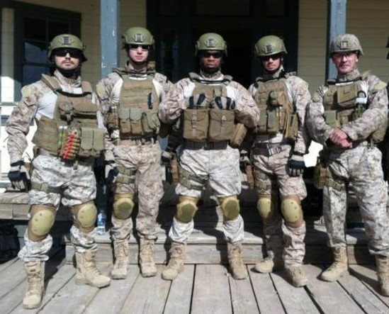 Elite military unit cropped