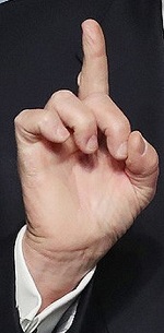 one finger cropped smaller