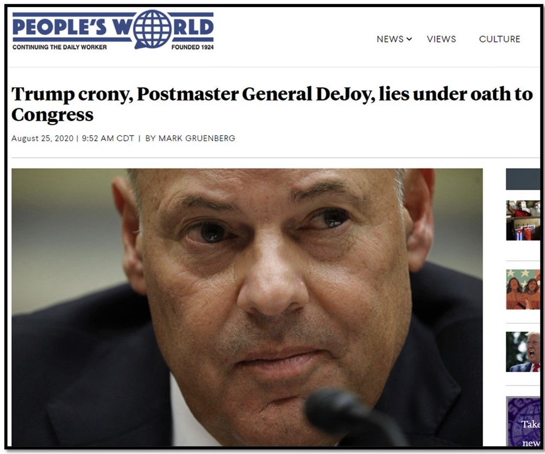 Have You Met Dirty Louie&nbsp;DeJoy?