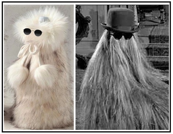 Cousin It and Wine Bag cropped smaller