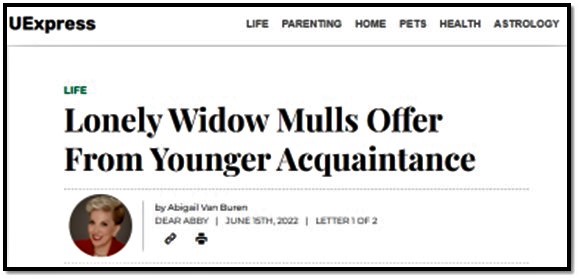 Dear Abby:&nbsp; You Dogged It Big Time, This&nbsp;Time